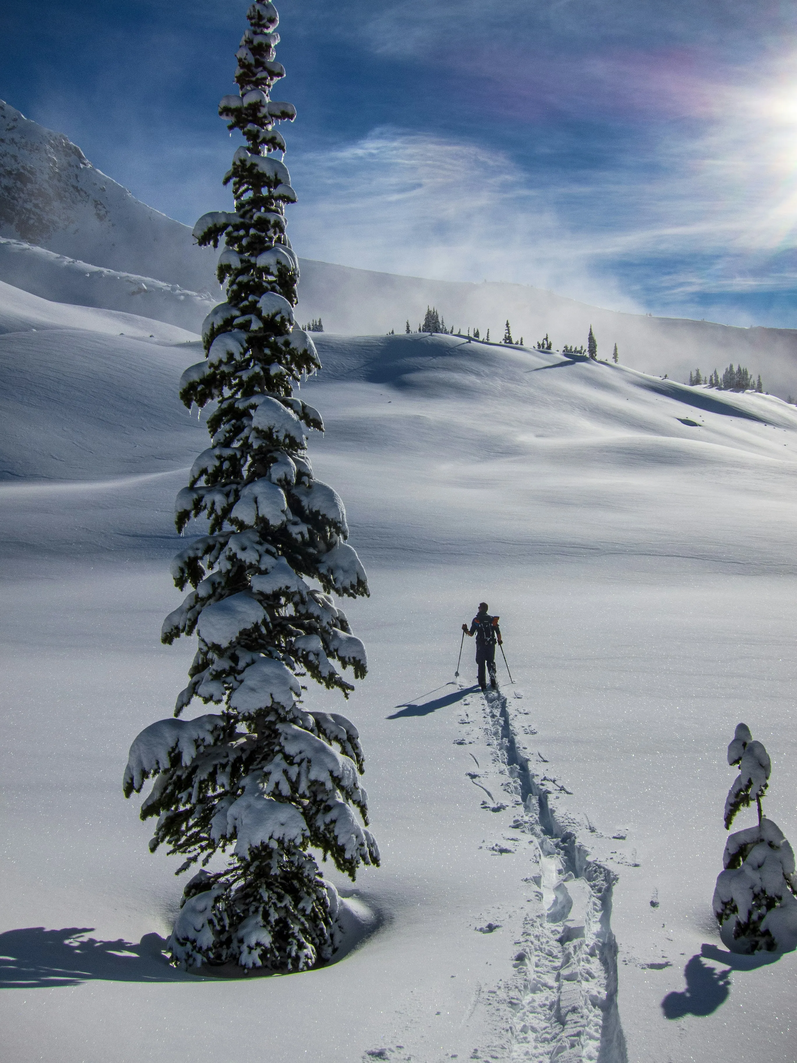Guided alpine trek route near Nendaz and the 4 Vallées
